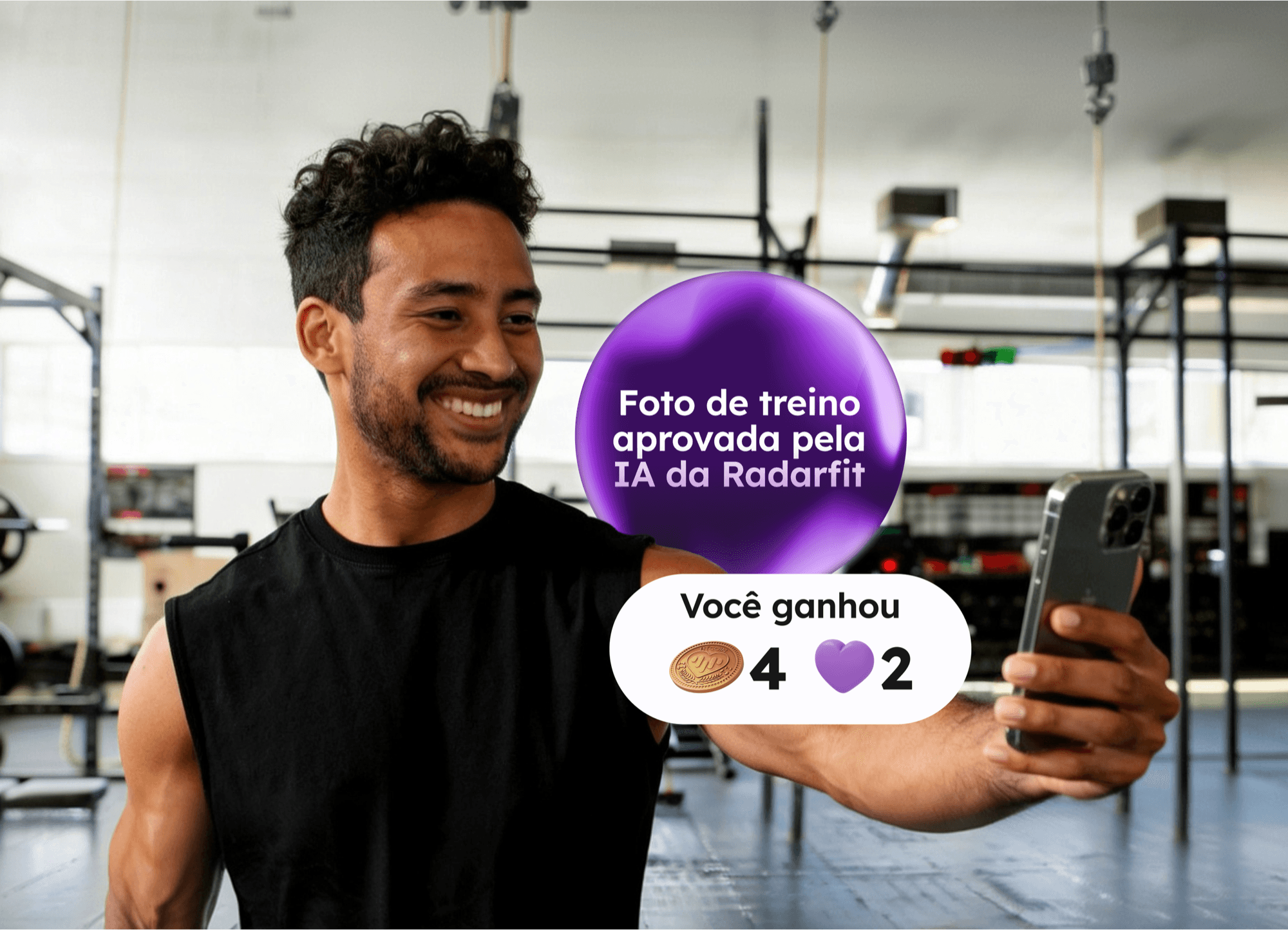 Cada hábito é validado e recompensado